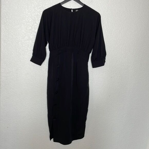 ASOS DESIGN Maternity Midi Pencil Dress NWT Size 6 - Picture 2 of 6